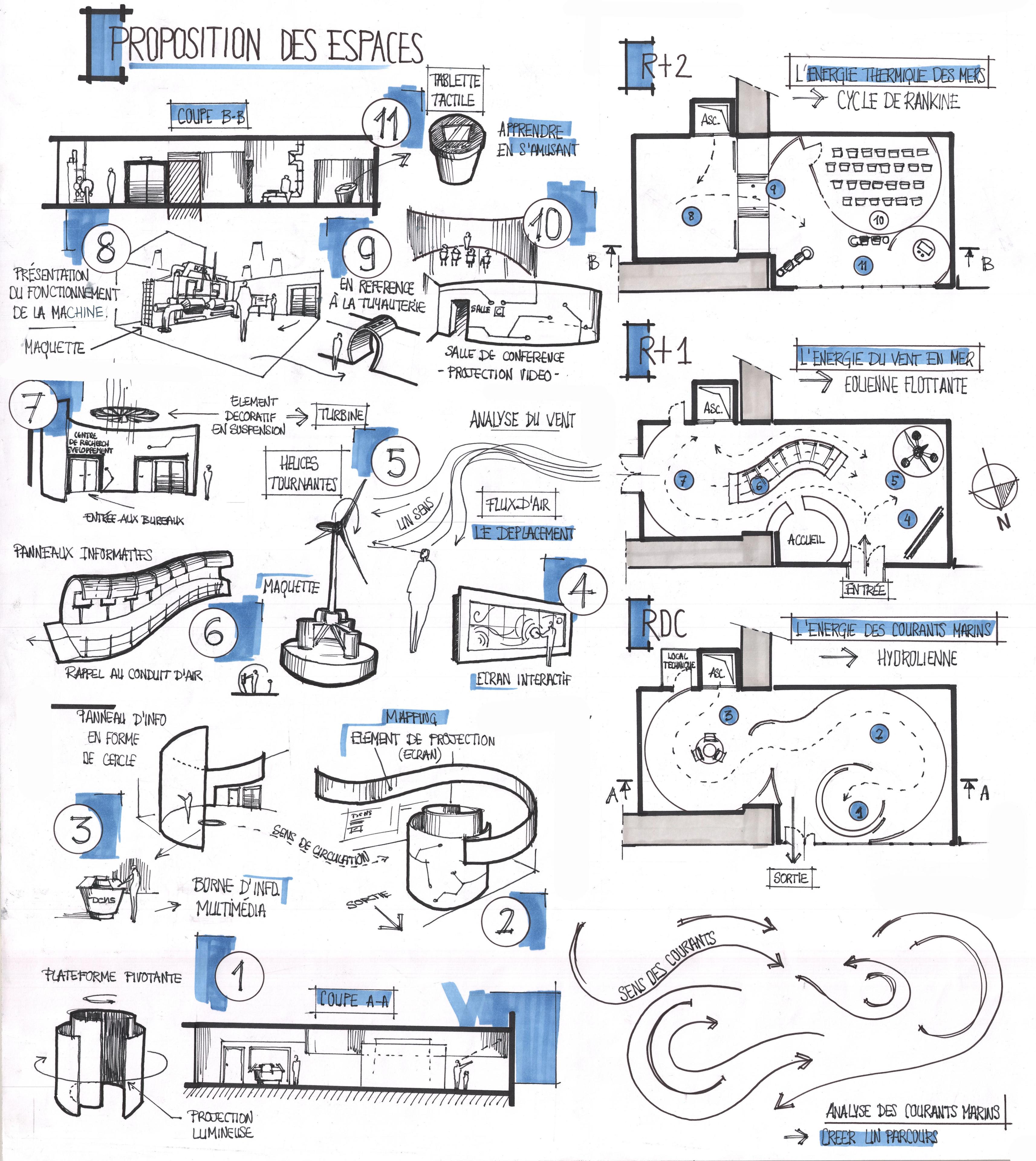 Design d'espace environmental - Lycée Tourrache